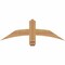 Ekena Millwork Bellingham Timber Gable Bracket, Western Red Cedar, 36"W x 12"H x 1 1/2"D x 3 1/2"F, 8/12 Pitch GBW036X12X0204BEL00SWR - alternate 1